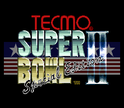 Tecmo Super Bowl II - Special Edition